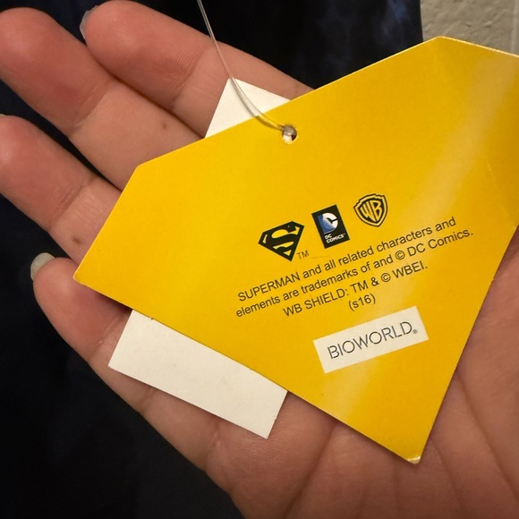 DC Comics Superman Windbreaker (Six Flags Exclusive) size L - Picture 5 of 7